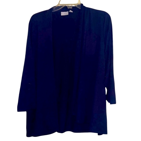 🌹NWT/KIM ROGERS OPEN CARDIGAN - Picture 1 of 6